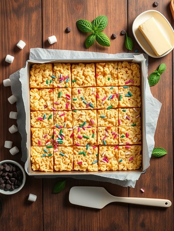 12 Easy No-Bake Dessert Recipes for Effortless Days 11 sticky sweet cereal bars