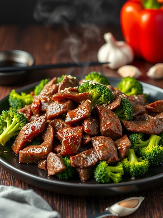 10 Delicious High-Fat Keto Meals You'll Absolutely Love 5 stir fried beef with broccoli