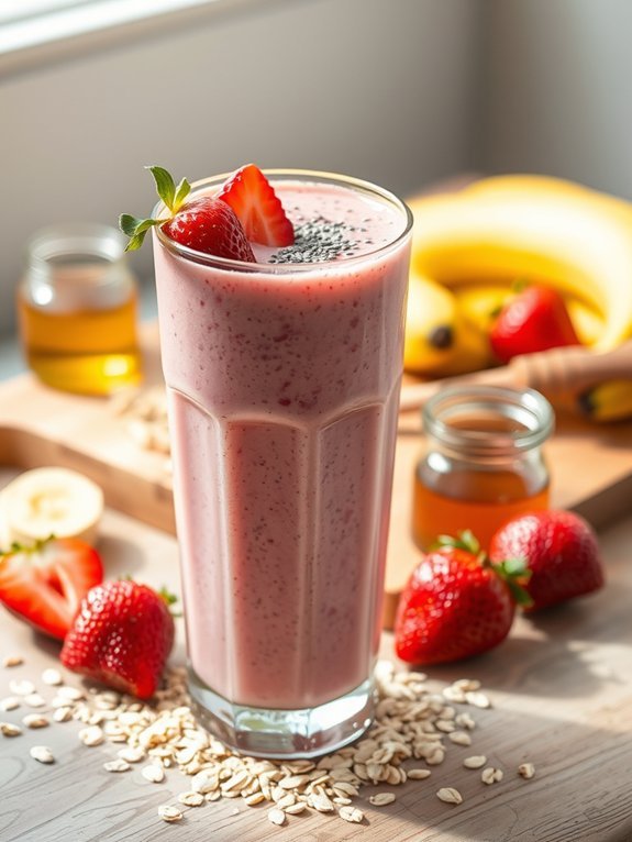12 Easy and Delicious Kid-Friendly Smoothie Recipes for Healthy Eating 8 strawberry oatmeal smoothie recipe