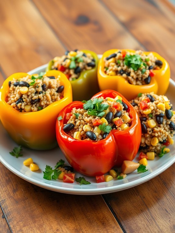 15 Delicious Vegan Comfort Food Recipes to Satisfy Your Cravings 8 stuffed bell peppers recipe
