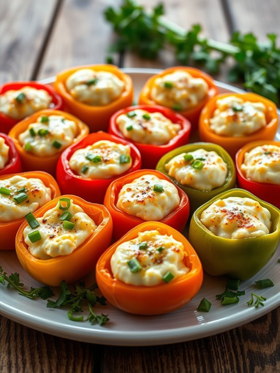 12 Irresistible Party Appetizers That Will Wow Your Guests 4 stuffed mini bell peppers