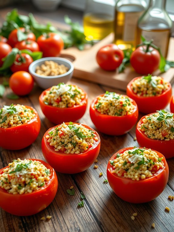Top 10 Delicious Summer Tomato Recipes You Need to Try 9 stuffed tomatoes with quinoa