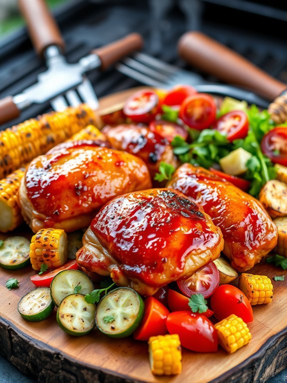 Top 10 Delicious BBQ Chicken Recipes for Grilling Enthusiasts 2 sweet and savory chicken