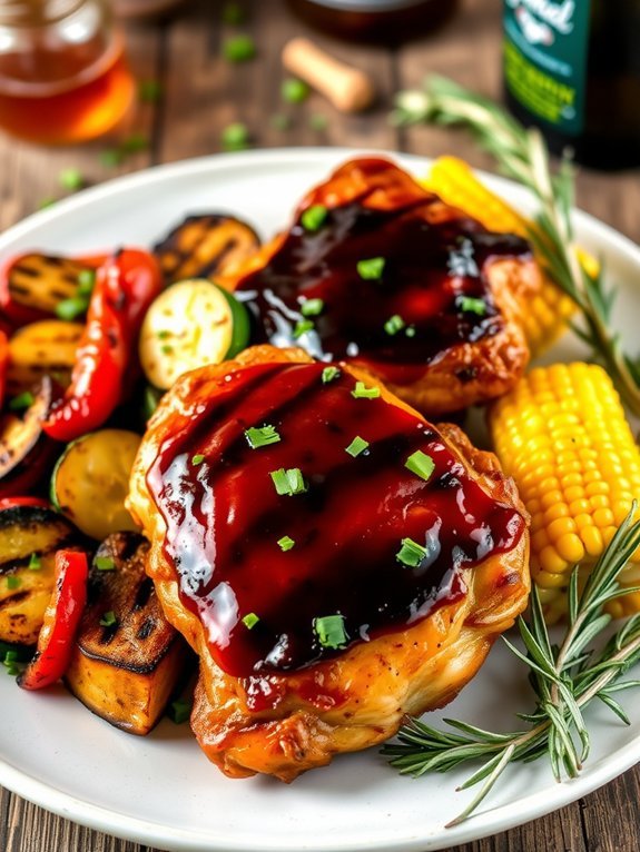 12 Delicious Grilled Meat Recipes for Smoky and Savory Flavor 3 sweet and savory chicken