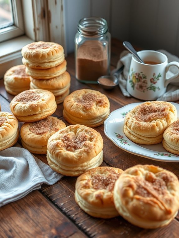 15 Easy Homemade Biscuit Recipes for Delicious Treats 5 sweet cinnamon sugar biscuits