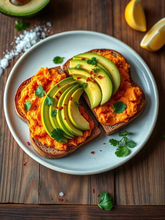 12 Delicious Avocado Toast Variations You'll Absolutely Love 7 sweet potato avocado toast