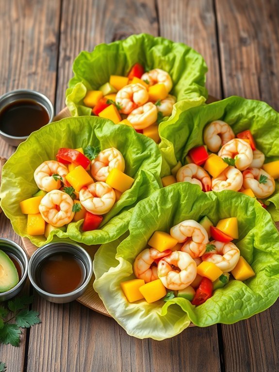 12 Delicious and Healthy Lunch Box Ideas for Adults 6 tasty shrimp mango wraps