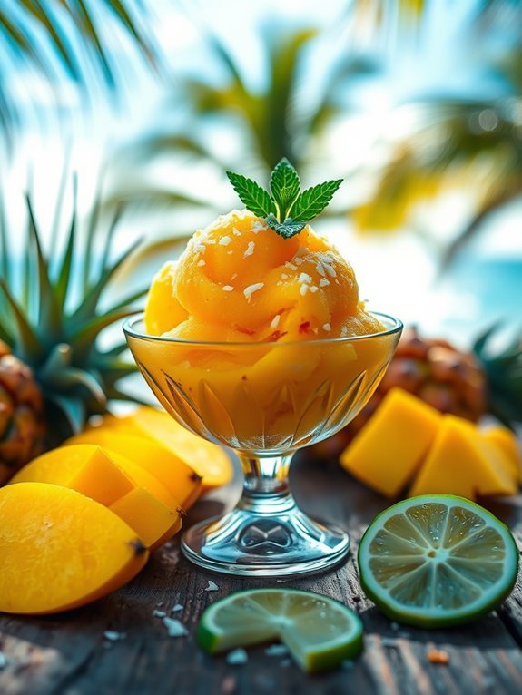 10 Irresistible Fruit Desserts You Need to Try 4 tropical fruit frozen dessert