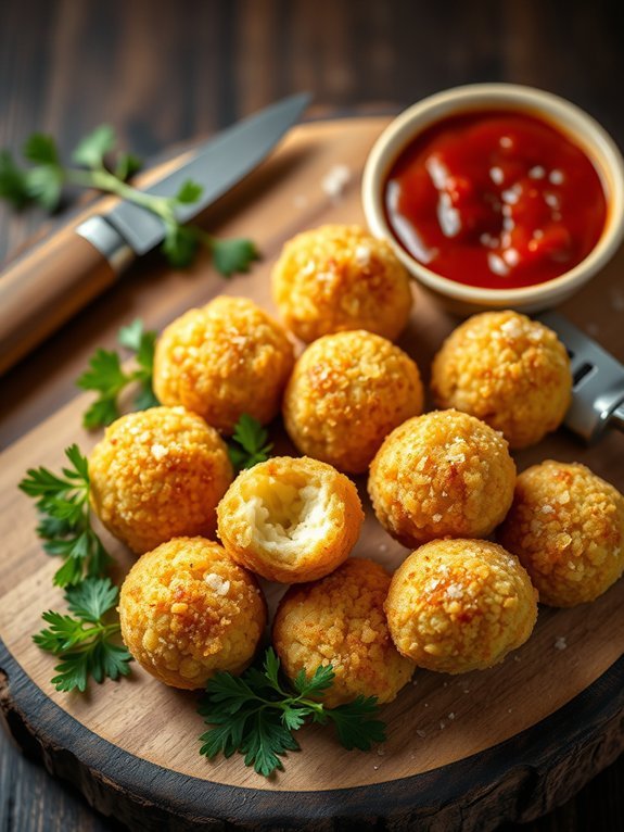 10 Exquisite Michelin-Star Inspired Appetizers to Delight Your Guests 2 truffle parmesan rice balls