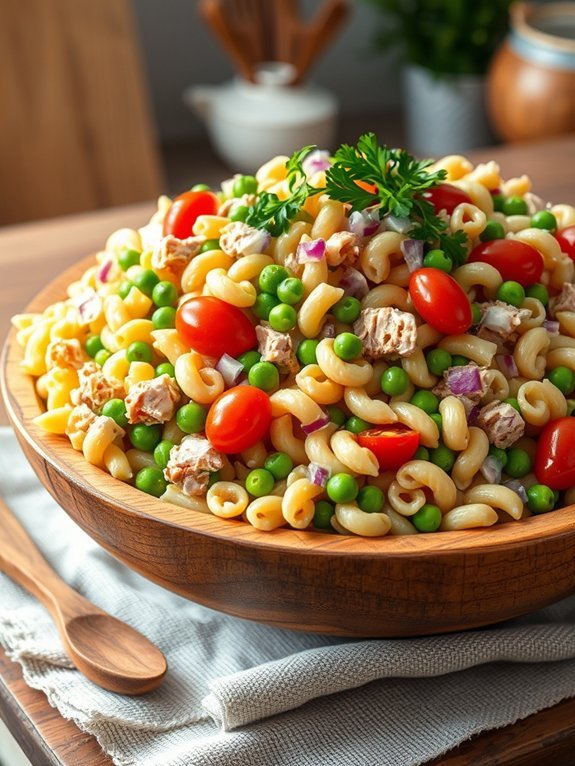 12 Affordable Meal Ideas for Feeding Large Families 5 tuna and pasta mix