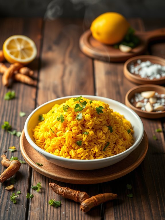 10 Clean Eating Detox Recipes to Purify Your Body 7 turmeric flavored cauliflower rice