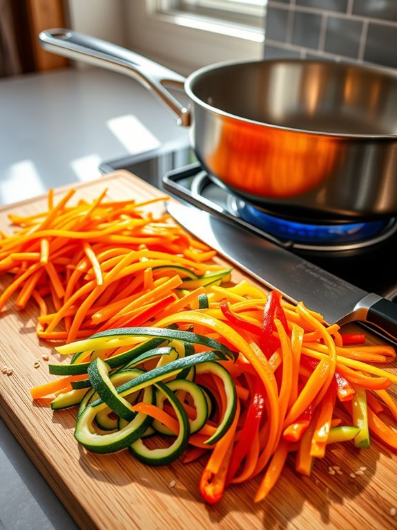 12 Must-Know Knife Skills Every Home Cook Should Master 6 uniform strips of vegetables