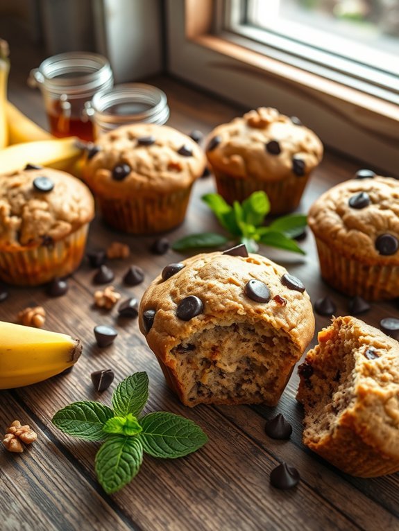 10 Quick and Easy Vegan Snack Recipes for Busy Days 3 vegan banana bread muffins
