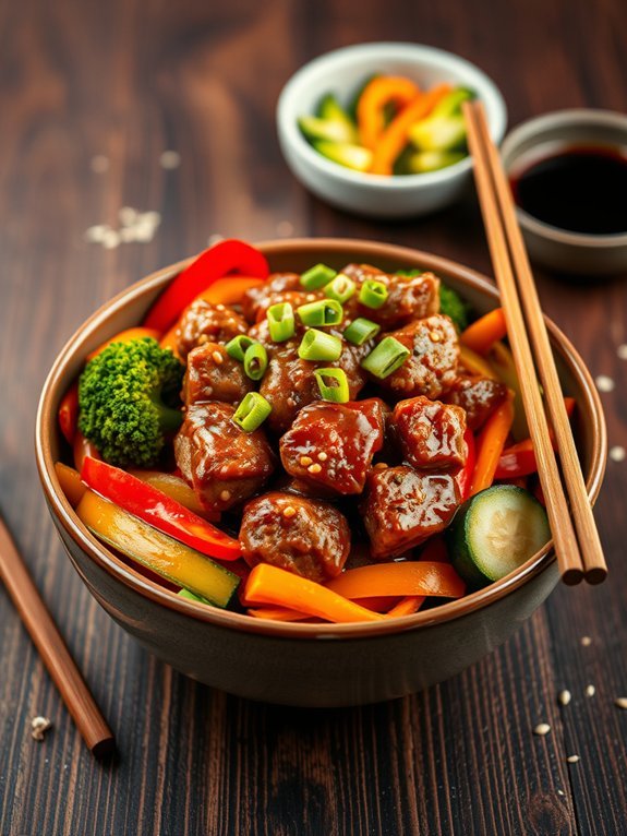 12 Delicious High-Protein Vegan Recipes for Optimal Nutrition 10 vegan seitan vegetable stir fry