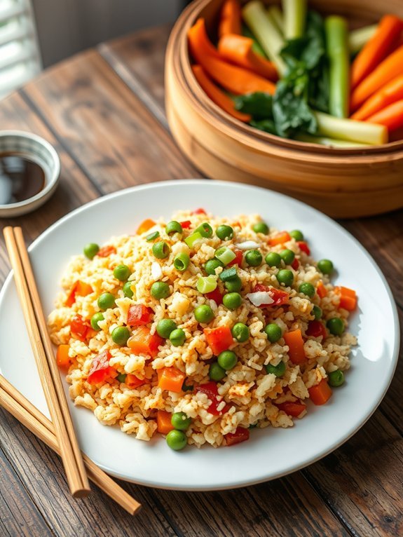 12 Easy Keto Recipes for Beginners - Quick and Delicious Low-Carb Meals 5 vegetable based fried rice alternative