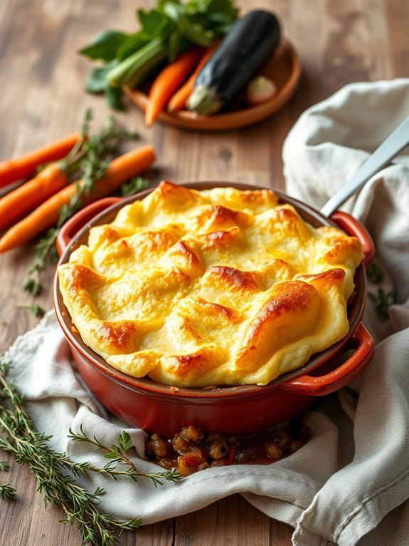 vegetable lentil shepherd s pie