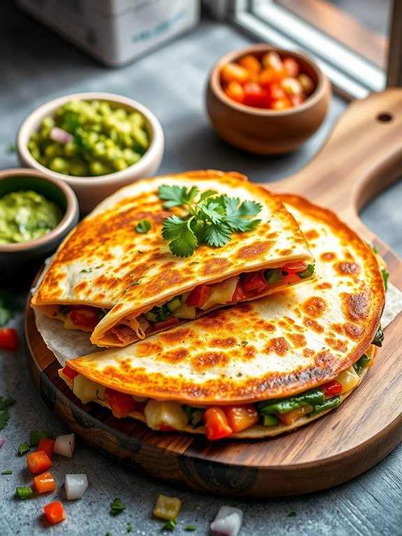 10 Quick and Easy Last-Minute Dinner Recipes for Busy Weeknights 4 vegetarian filled tortilla delight