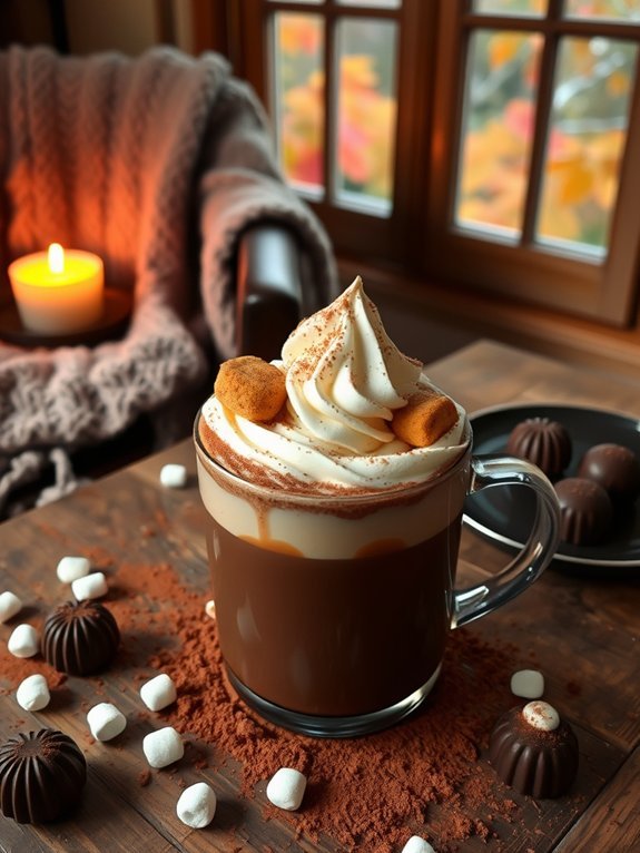 12 Delicious Fall Recipes for Cozy Flavors to Enjoy This Season 13 warm cocoa topped marshmallows