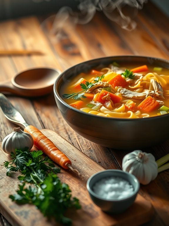 15 Delicious and Affordable Soup Recipes You'll Love 5 warm comforting chicken soup