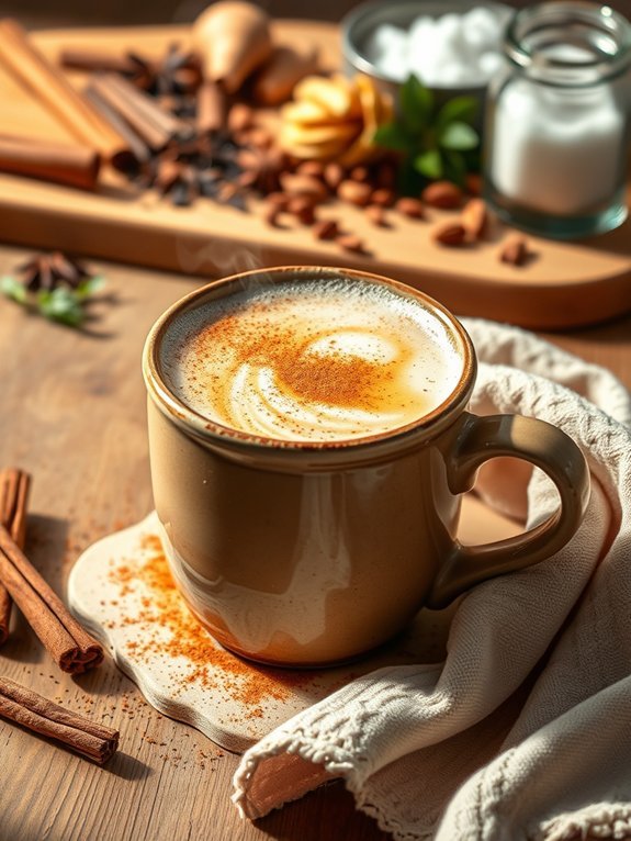 10 Must-Try Homemade Latte Recipes for Coffee Lovers 4 warm spiced tea beverage
