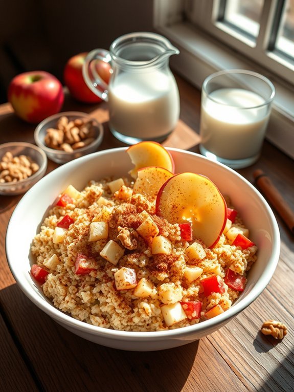 15 Simple and Healthy Breakfast Meal Prep Ideas for Busy Mornings 12 wholesome apple cinnamon quinoa