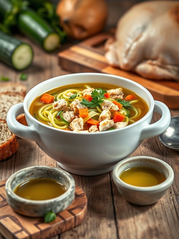 10 Easy Keto Soup Recipes to Make at Home for a Healthy Low-Carb Diet 5 zucchini noodle soup recipe