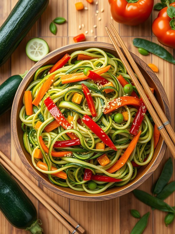 10 Delicious Kid-Friendly Vegetable Dishes Your Children Will Love 10 zucchini noodle stir fry recipe