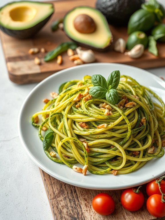 10 Clean Eating Detox Recipes to Purify Your Body 4 zucchini noodles with pesto