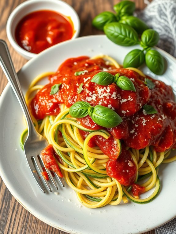 10 Easy Clean Eating Recipes for Beginners: Simple Meals to Get You Started 6 zucchini noodles with sauce